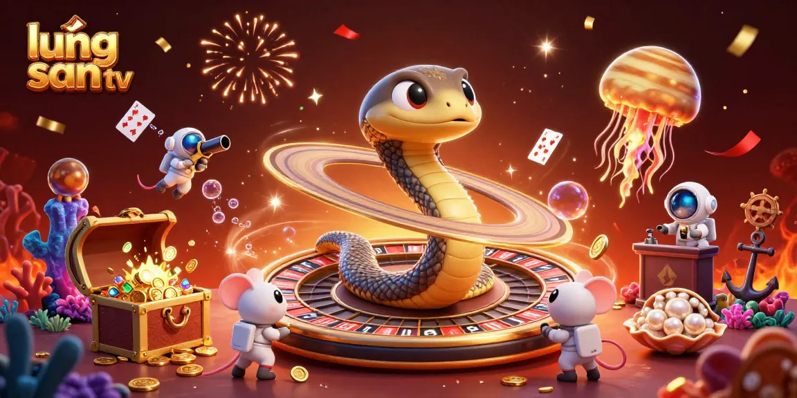 Engage with lương sơn tv's thrilling betting scene featuring cartoon characters and vibrant casino elements.