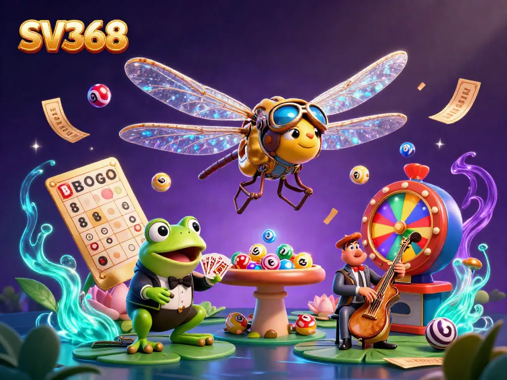 Spin the wheels and win big at SV368 with vibrant games and dynamic scenes!