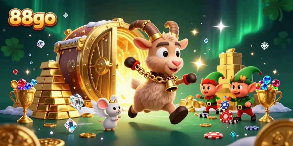 Experience the thrill of 88go's holiday-horror casino with engaging characters and vibrant visuals.