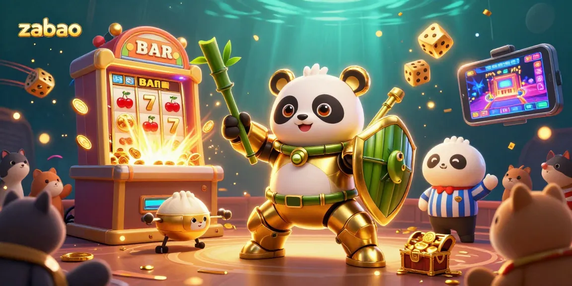 Spin the slots and win at zaobao's vibrant, dynamic casino adventure featuring golden panda pilots!