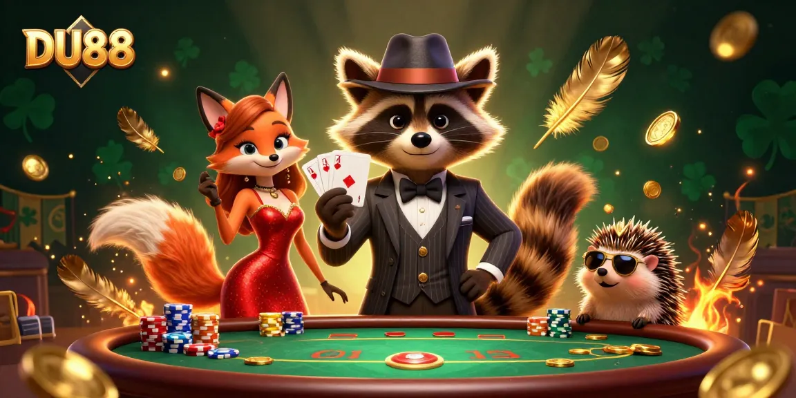 Experience thrilling poker action at DU88 with charismatic characters and vibrant gaming elements.